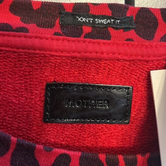 NWT MOTHER 3/4 sleeve koozie radioactive paws sz sm - Picture 5 of 8